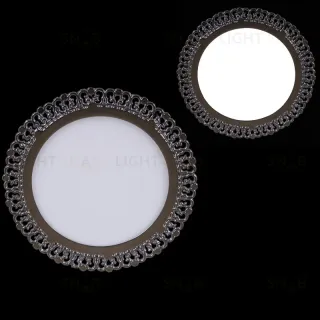 Встраиваемый светильник Reluce 52512-9.0-001RD LED12W CR