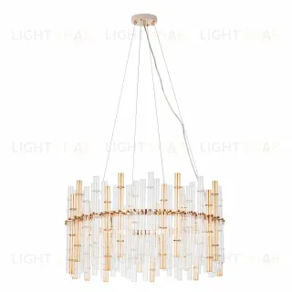 Подвесная люстра Arte Lamp Crystalla A4111LM-16GO