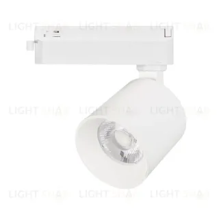 Трековый однофазный светильник Arlight LGD-DYKE-2TR-R60-8W Warm3000 (WH, 38 deg, 230V) 052256