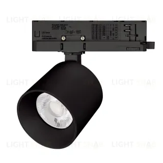 Трековый трехфазный светильник Arlight LGD-DYKE-4TR-R90-26W Day4000 (BK, 20 deg, 230V) 052136