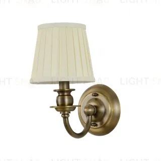 Бра Newport California 3101/A black brass без абажура М0070526