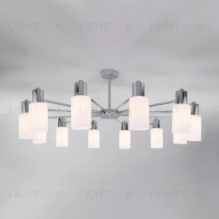 Люстра на штанге Eurosvet Vegga 70160/12 хром Smart a057112