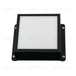 Встраиваемый светильник Uniel ULP-1010-7W/4000K IP54 GRILYATO OPAL BLACK UL-00012838