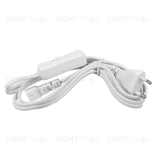 Сетевой шнур с выключателем Wolta WIC-CIC-2PIN-C7-PL