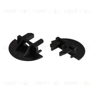 Заглушка Arlight для MIC-FS-R черная с отверстием 047224
