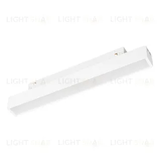 Трековый магнитный светильник Arlight MAG-ORIENT-FLAT-L235-8W Warm2700 (WH, 100 deg, 48V) 055985