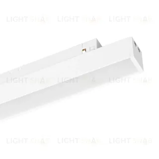 Трековый магнитный светильник Arlight MAG-ORIENT-FLAT-L350-12W Warm2700 (WH, 100 deg, 48V) 055986