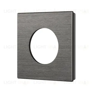 Рамка 1-местная алюминиевая Arlight FRM-PRESTO-ALR-1-GR 043877