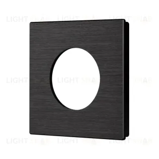 Рамка 1-местная алюминиевая Arlight FRM-PRESTO-ALR-1-BK 043876