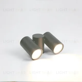 Уличный настенный светильник General GWL-2MR16-GU10-R-IP65 662491