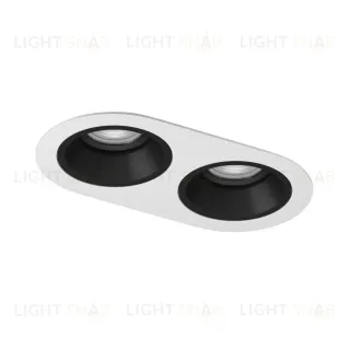 Встраиваемый светильник Lightstar Domino (214656+214607+214607+214007+214007) D6560707BMOD