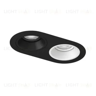 Встраиваемый светильник Lightstar Domino (214657+214606+214607+214006+214007) D6570607WBMOD