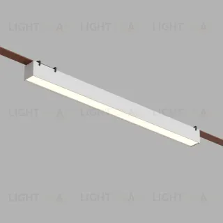 Трековый однофазный светильник Denkirs Belty linear DK5676-WH