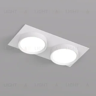 Встраиваемый светильник Denkirs Flat DK2092-WH