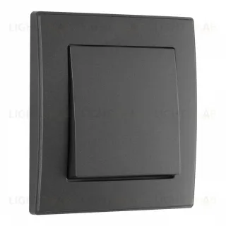 Выключатель одноклавишный Arte Milano SET06-1-30-1 black