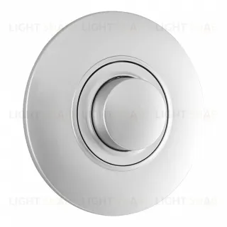 Диммер круглый с рамкой Arte Milano SET08-1-48-1 silver