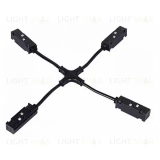 Коннектор питания Х-образный Hesby Lighting ElDeko HSBL_0153