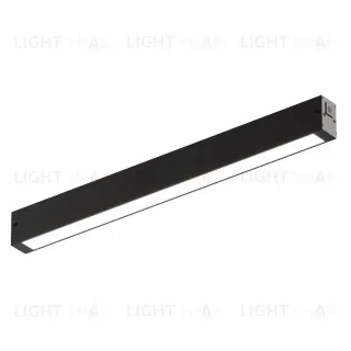 Трековый однофазный светильник AM Group Plain Opal AM585 27W 4000K BK