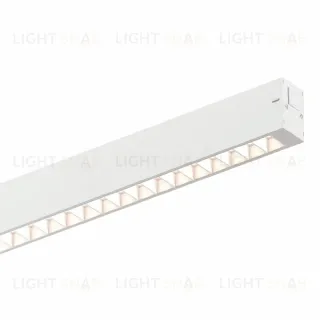 Трековый однофазный светильник AM Group Plain Opal AM580 9W 3000K WH