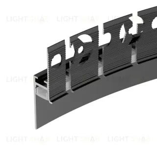 Профиль Arlight PLINTUS-FANTOM-BENT-H20-SIDE-2000 BLACK 043673(1)