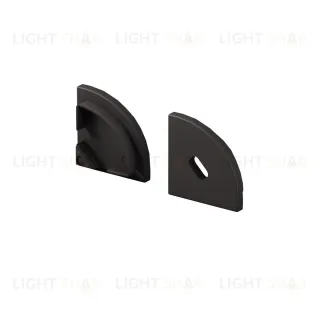 Комплект заглушек для профиля 16×16 2шт Maytoni Led Strip ALM-1616R-B-EC 642029