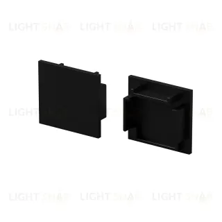 Комплект заглушек для профиля 25×22 2шт Maytoni Led Strip ALM-2522-B-EC 642066