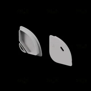 Комплект заглушек для профиля 30×30 2шт Maytoni Led Strip ALM-3030-EC 642073