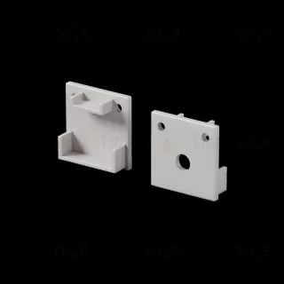 Комплект заглушек для профиля 20×20 2шт Maytoni Led Strip ALM-2020B-EC 642077