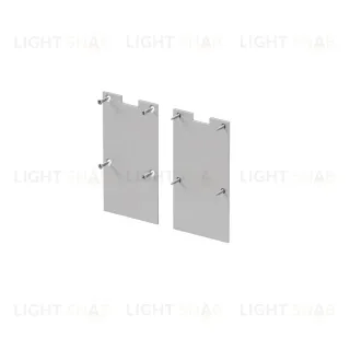 Комплект заглушек для профиля 35×66 2шт Maytoni Led Strip ALM-3566-EC 642079