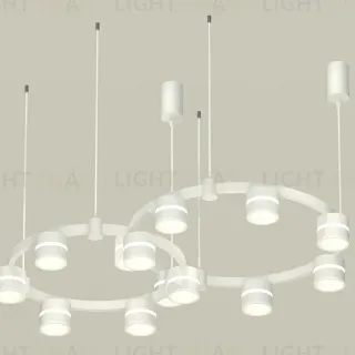 Комплект подвесного светильника Ambrella Light Techno Ring XR92081001 (A9208x2, C9236, C9231, N8444)
