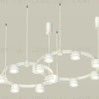 Комплект подвесного светильника Ambrella Light Techno Ring XR92081003 (A9208x2, C9236, C9231, N8433)