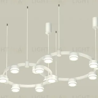 Комплект подвесного светильника Ambrella Light Techno Ring XR92081004 (A9208x2, C9236, C9231, N8412)
