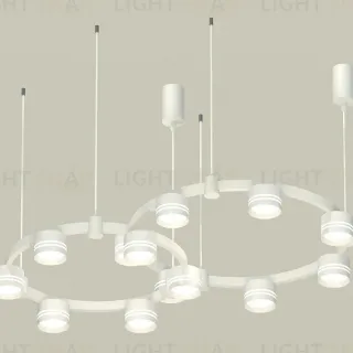 Комплект подвесного светильника Ambrella Light Techno Ring XR92081005 (A9208x2, C9236, C9231, N8477)
