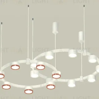 Комплект подвесного светильника Ambrella Light Techno Ring XR92081200 (A9208x2, C9241,C9236,N8112,N8126)