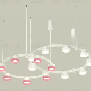 Комплект подвесного светильника Ambrella Light Techno Ring XR92081310 (A9208x2, C9241, C9236, N8480, N8486)