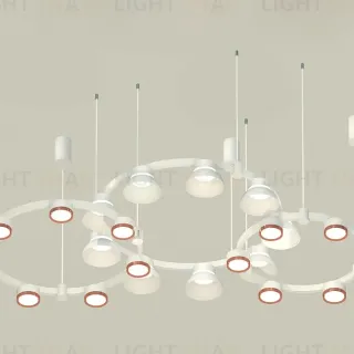 Комплект подвесного светильника Ambrella Light Techno Ring XR92082020 (A9208x3, C9241, C9236, C9231, N8126, N8140)
