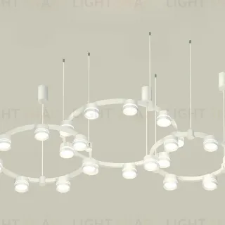 Комплект подвесного светильника Ambrella Light Techno Ring XR92082210 (A9208x3, C9241, C9236, C9231, N8477, N8461)