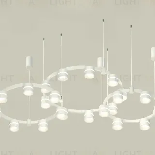 Комплект подвесного светильника Ambrella Light Techno Ring XR92082200 (A9208x3, C9241, C9236, C9231, N8444)