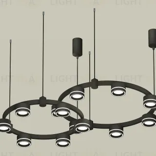 Комплект подвесного светильника Ambrella Light Techno Ring XR92091004 (A9209x2, C9238, C9232, N8434)