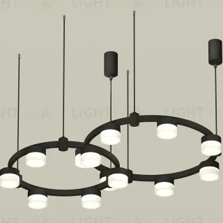 Комплект подвесного светильника Ambrella Light Techno Ring XR92091002 (A9209x2, C9238, C9232, N8401)