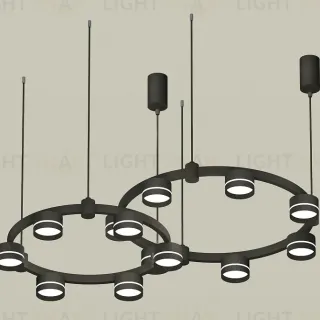 Комплект подвесного светильника Ambrella Light Techno Ring XR92091005 (A9209x2, C9238, C9232, N8462)