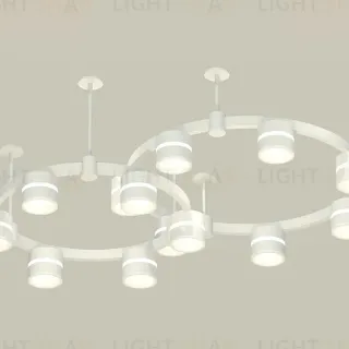 Комплект подвесного светильника Ambrella Light Techno Ring XR92211001 (A9221, A9226, C9236, C9231, N8444)