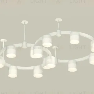 Комплект подвесного светильника Ambrella Light Techno Ring XR92211002 (A9221, A9226, C9236, C9231, N8402)