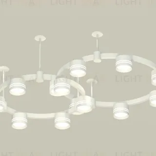 Комплект подвесного светильника Ambrella Light Techno Ring XR92211005 (A9221, A9226, C9236, C9231, N8477)