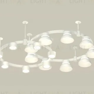 Комплект подвесного светильника Ambrella Light Techno Ring XR92211101 (A9221, A9226, C9241, C9236, N8140, N8112)
