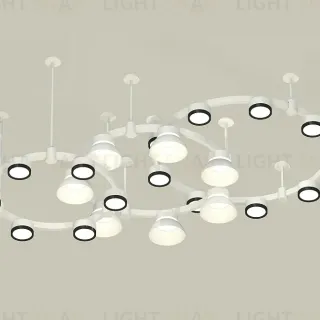 Комплект подвесного светильника Ambrella Light Techno Ring XR92212010 (A9221, A9226, C9241, C9232, C9236, C9231, N8140, N8113)
