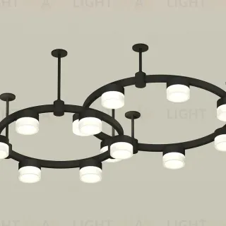 Комплект подвесного светильника Ambrella Light Techno Ring XR92221002 (A9222, A9227, C9238, C9232, N8401)