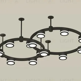 Комплект подвесного светильника Ambrella Light Techno Ring XR92221003  (A9222, A9227, C9238, C9232, N8415)