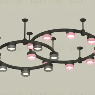 Комплект подвесного светильника Ambrella Light Techno Ring XR92221200 (A9222, A9227, C9238, C9232, N8486, N8484)