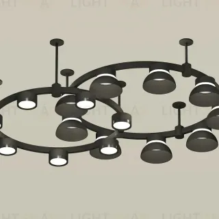 Комплект подвесного светильника Ambrella Light Techno Ring XR92221101 (A9222, A9227, C9238, C9232, N8113, N8141)